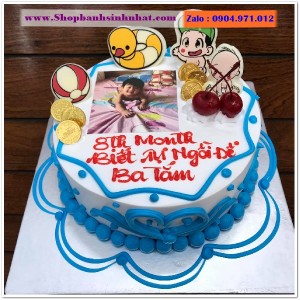 Bánh Sinh Nhật In Hình Ảnh - H288
